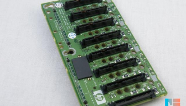 412736-001 Cage Backplane /w 8x1 SAS/SATA