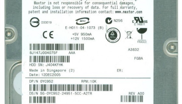 8J147J0 (10K/U320/Hot-Plug) SCSI 146Gb