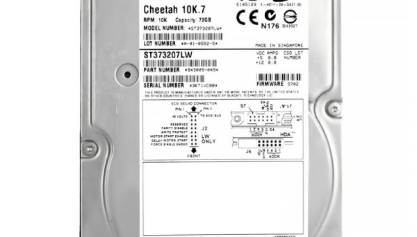 9X3005-003 (73GB 10000rpm 8MB cache U320 SCSI SCA-2 68-pin) Cheetah 10K.7
