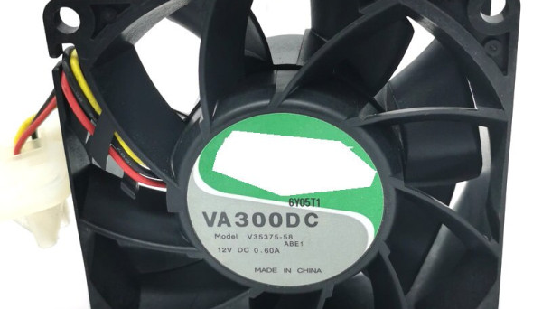 VA300DC Fan 80mm X 38mm 4-Pin 12VDC 0.6A