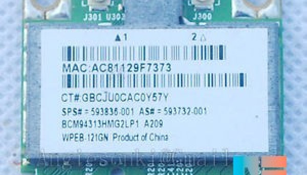 593732-001 Mini Wireless Wifi Card Mini 210