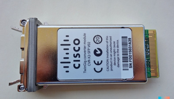 CVR-X2-SFP= Module TwinGig Converter