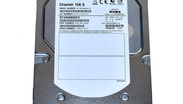 9CL004-036 450Gb (U4096/15000/16Mb) 40pin FC Cheetah 15K.6