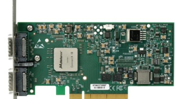 MNEH28-XTC Compliant Ethernet Network Interface Card, Dual Port 10GBASE-CX4, PCIe 2.0 x8 2.5GT/s, MemFree, Fiber Media Adapter Support, tall bracket, RoHS R5 ConnectX EN,