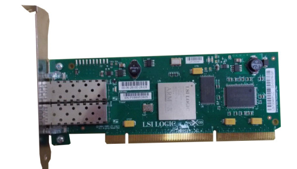 LSI7204XP-SGI 4G Fibre, 2 Ch, Opt Controller SGL PCI-X,