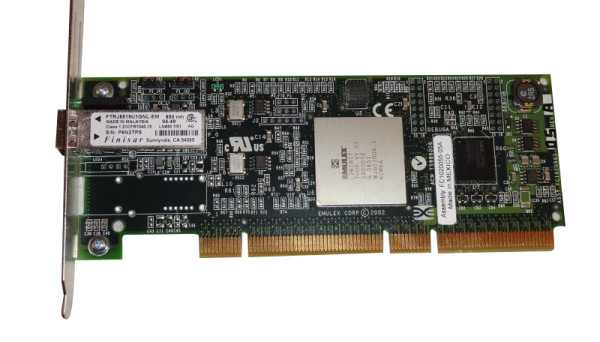 LP10000-E 66/100/133MHz, PCI-X/PCI 2.3 FC Adapter, and LC. LP 2Gb 64bit