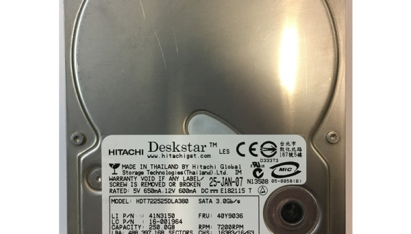 0A33225 SATA-II T7K250 3.5