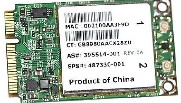 BCM94322MC Card Mini WiFi 802.11a/b/g/n PCi