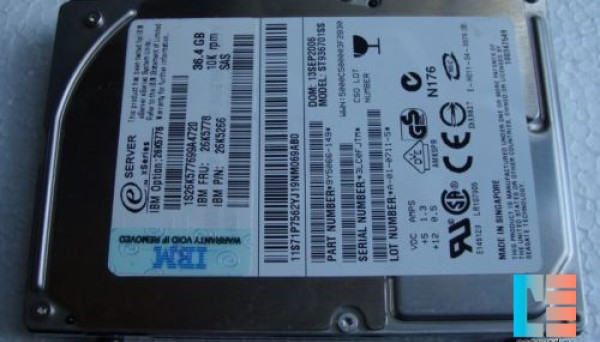 26K5776 10K 2.5 36Gb SAS