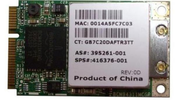 BCM94311MCG WiFi Mini PCI Card 802.11 B/G