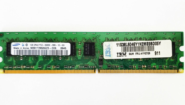 41Y2728 ECC 1024Mb PC2-5300