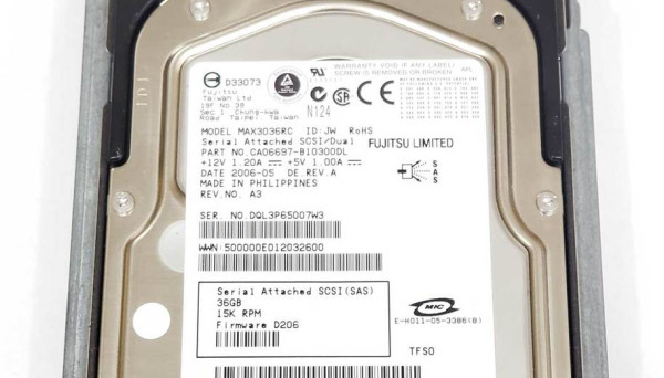 MAX3036RC SAS 3,5 36,4Gb (U300/15000/8Mb)