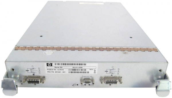 60-00000217-06 I/O) Disk Enclosure I/O Module (for upgrade Single I/O disk enclosure to Dual StorageWorks MSA2000