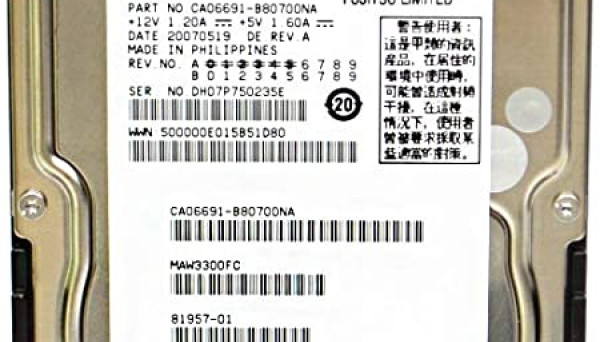 MAW3300FC (U2048/10K/8Mb/40pin) FC 300Gb