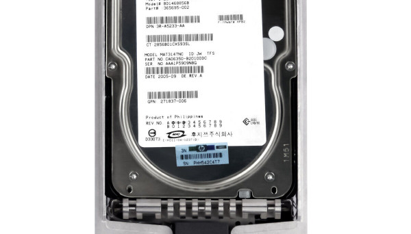 365695-002 ML150G2 (10K/U320/Hot-Plug)  SCSI 146Gb