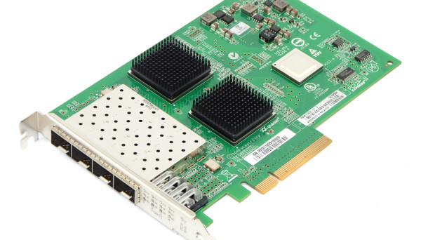 QLE2564 Quad Port Fibre Channel HBA PCI-E8x Qlogic 4x8Gb