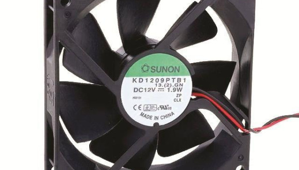 KD1209PTB1 1.9Wt 3-Wire Case Fan SS4000 92x25mm