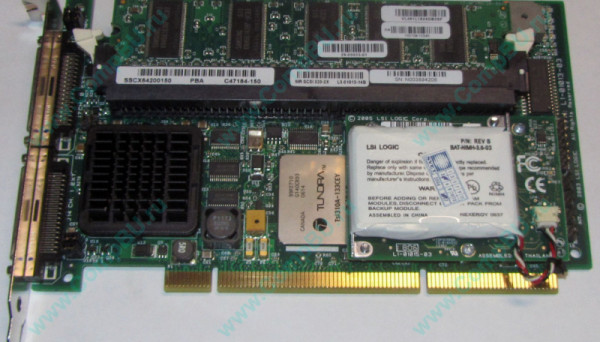 SCSI320-2x PCI-X 320-2x LSI53C1030/XScale IOP321 128Mb(256Mb) Int-2x68Pin Ext-2x68Pin RAID50 UW320SCSI MegaRAID SCSI