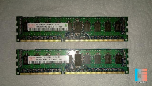 500202-061 (1x2GB) PC3-10600R-9 Kit 2GB 2Rx8
