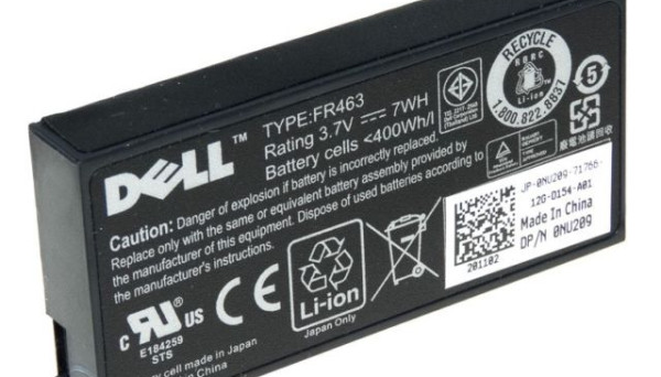 0NU209 7W 5i 6i Battery 3.7V Poweredge Perc