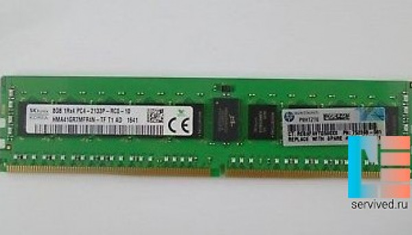 803028-B21 Kit PC4-2133P-R STND 8GB 1Rx4