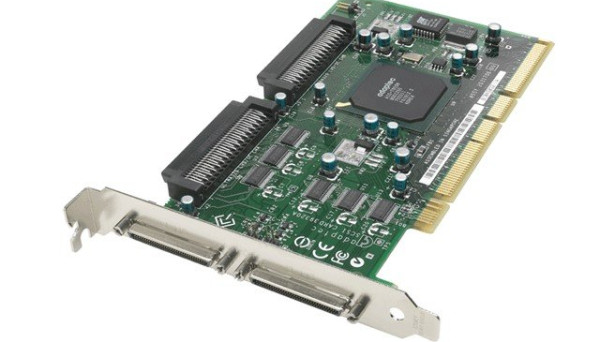 ASC-39320A 2*68VHDext, 2x68int, RAID 0,1,10 PCI-X (64bit,133MHz), 2channel (ASC-39320-R) Ultra320, Conn: