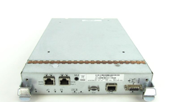 481340-001 Modular SA Controller (1Gb cache/2xGbE(RJ45 conn.) StorageWorks 2000i