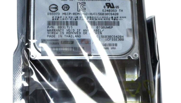 810763-001 2.5 8000 300GB SAS 15K 3PAR STORESERV