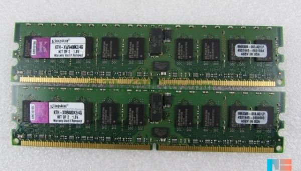 KTH-XW9400K2/4G PC-5300 REG ECC KIT 4GB 2X2GB