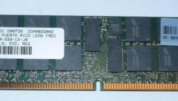 345114-851 SDRAM ECC REG PC2-3200 DDR2 DIMM 2Gb