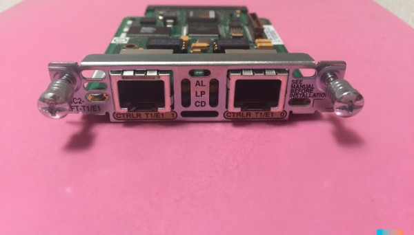 VWIC2-2MFT-T1/E1 Gen Multiflex Trunk Voice/WAN Int. Card - T1/E1 2-Port 2nd
