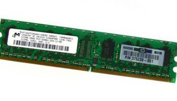 375239-051 DDR2-800 Desktop Memory Module 512MB PC2-3200U