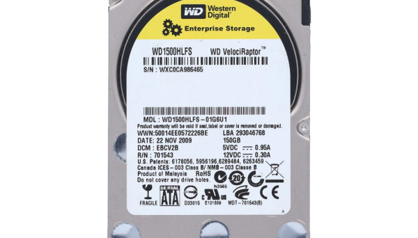 WD1500HLFS SATA-II 2.5