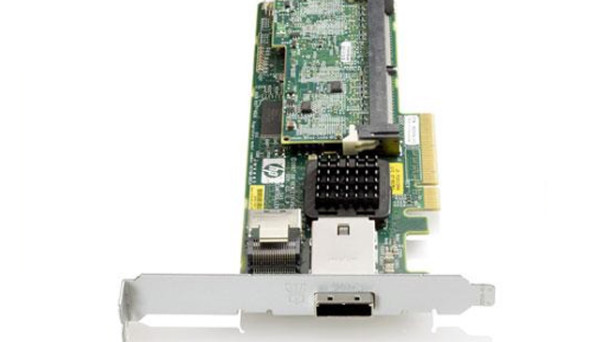 572532-B21 PCI-E8x Smart Array P410 1GB Int-2хSFF8087 8xSAS/SATA RAID10(6) U300 SAS RAID