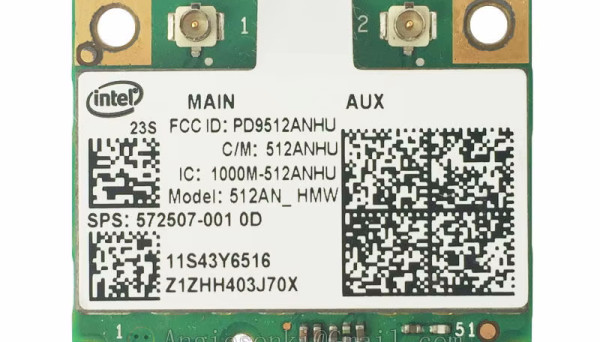 572507-001 Card Band WiFi WLAN Half Mini PCIe a/g/n Dual
