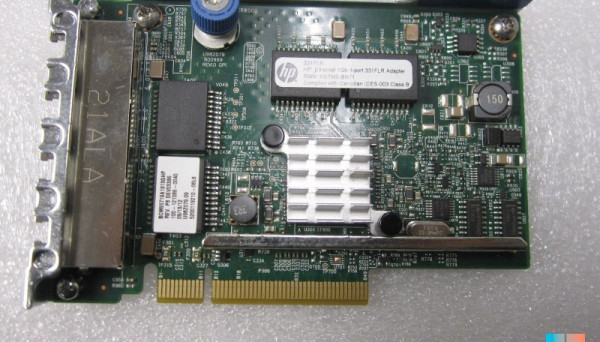 629135-B21 1Gb 4-port 10/100/1000BASE-T 331FLR 276MB RAM FlexibleLOM Ethernet