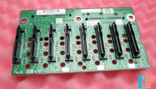 413985-001 SAS backplane /w cage ML350 G5