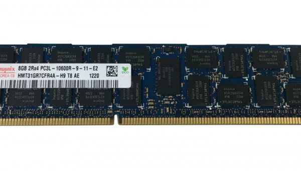 HMT31GR7CFR4A-H9 LV Dual Rank PC3L-10600R Reg HP 8GB