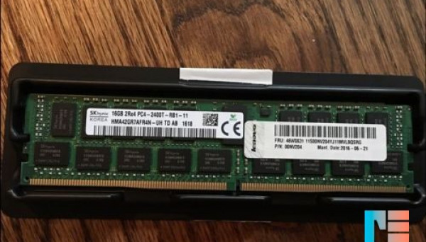 46W0831 PC4-19200 DDR4 ECC RDIMM 16GB 2Rx4