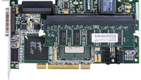 08P4142 1 Ultra 160 Wide SCSI channel, 32MB SDRAM AcceleRaid 170,