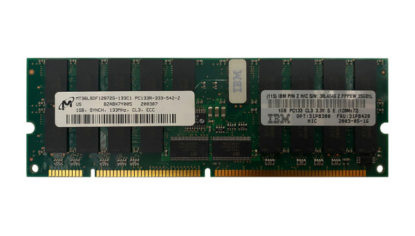 31P8300 ECC SDRAM 1GB 133MHZ