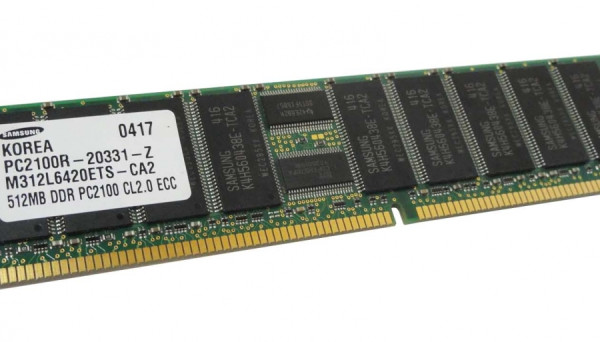 M312L6420ETS-CA2 512mb REG PC2100