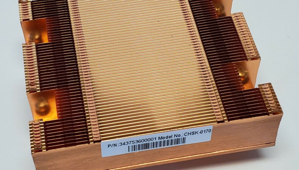 CHSK-0170 RiverbedCopper1UCPUServerHeatsink