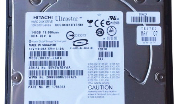 DF-F700-AGF146 HDD FC 4/2Gbit 146GB 10k