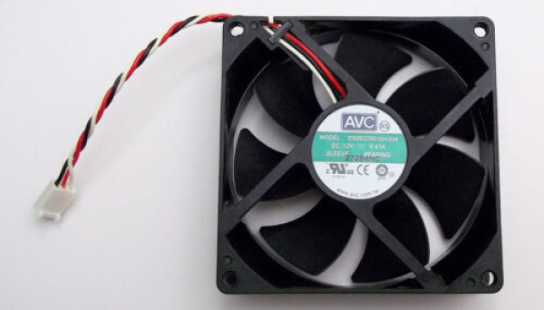 DS09225S12H-034 3Pin 90mm x 25mm Case Fan