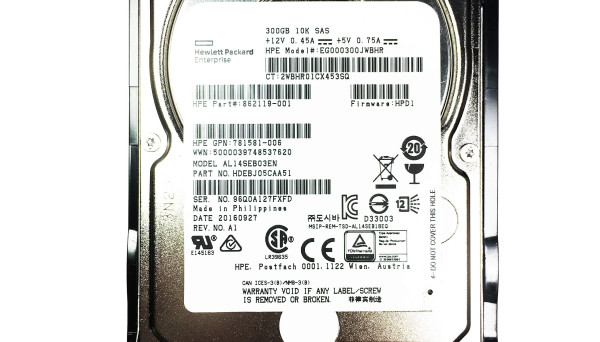 862119-001 SAS DP 12G 2,5