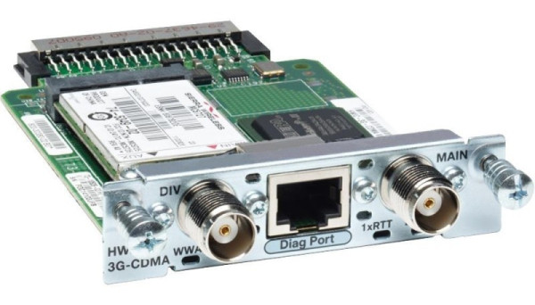 800-28639-01 Sprint EVDO Rev A/ 0/ 1xRTT 800/ 1900MHz, IOS 15.0 (1) M1 3G HWIC