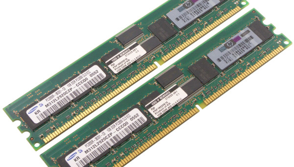 381818-001 DDR PC3200 REG ECC SDRAM DIMM 1GB 400MHz