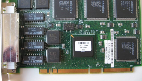 ANA-62044 PCI/PCI-X Quad Port 4x100/ 4xRJ45 DuraLan ANA-62044