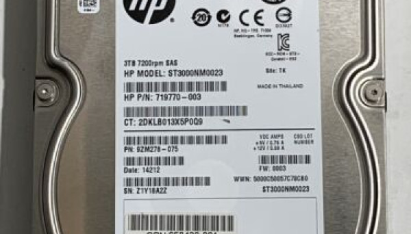 ST3000NM0023 SAS 7.2K-rpm SAS 3.5